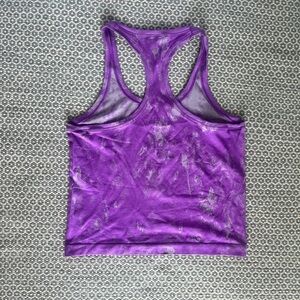 Purple Swiftly Tech (race length) tank top